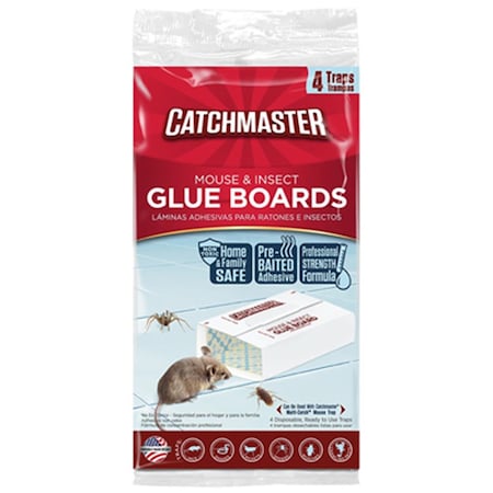 Catchmaster 1872 Mouse & Insect Trap, 4PK CA577312